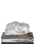 LIULI Crystal Art Crystal Baby Doll with Display Base, "A Great Wish" (Special Edition)