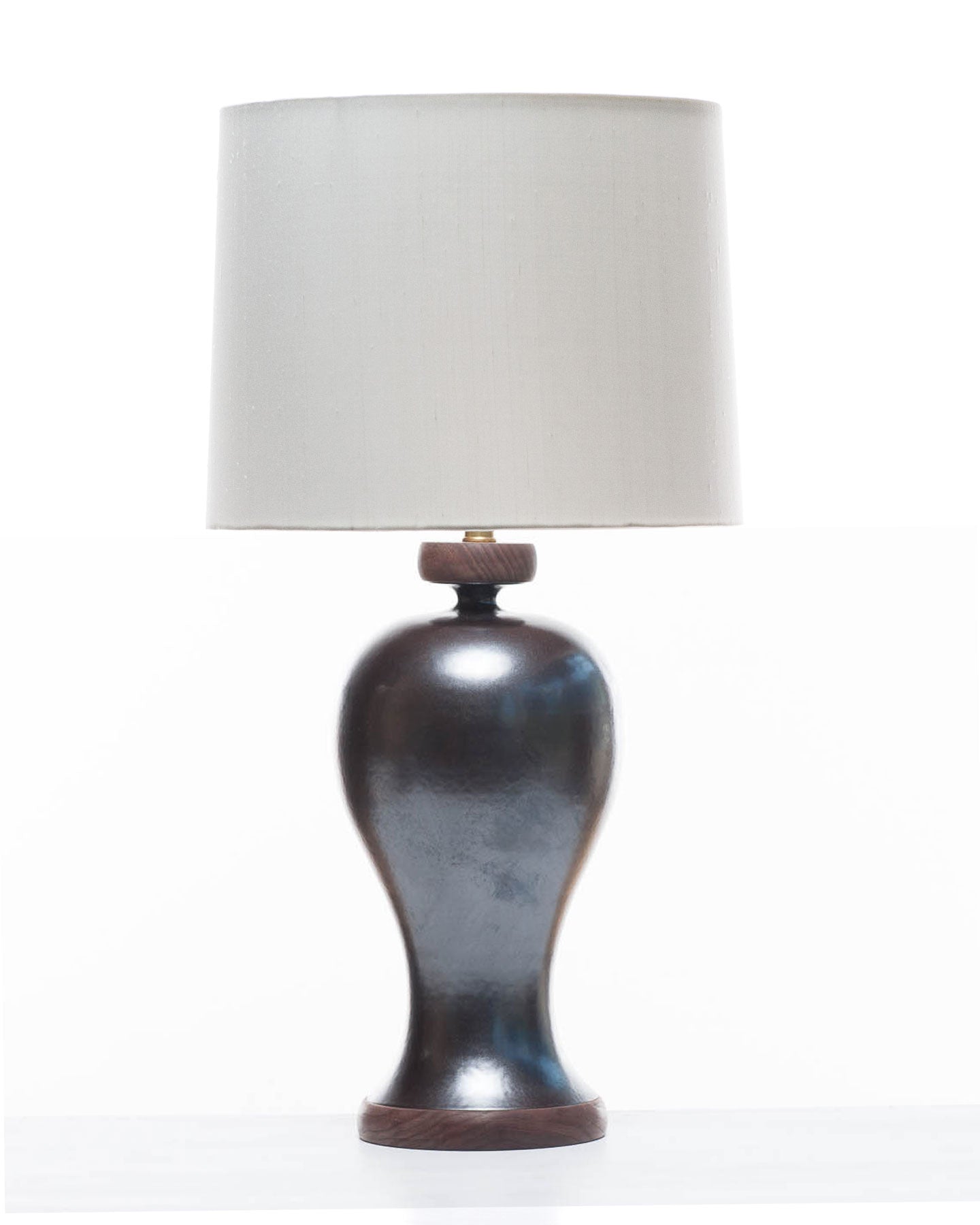 Lawrence & Scott Anita Porcelain Table Lamp (Gunmetal)