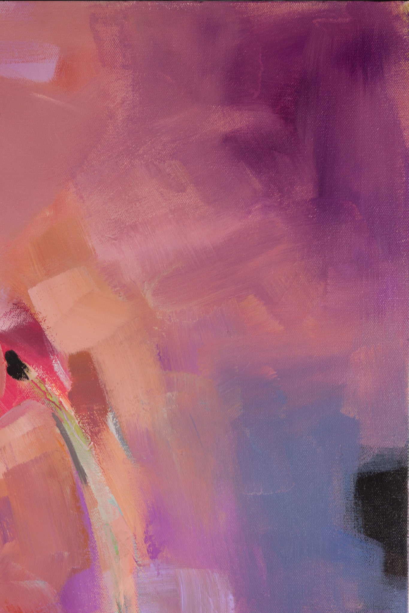 Poppies Abstract by Amber Jessica