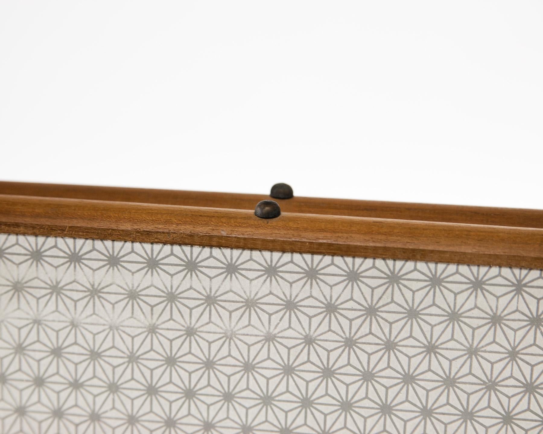 Lawrence & Scott Sung Tze-Chin Chinoiserie "Clams & Fruit" Silk Hanging Two-Panel Screen 17'' x 48''