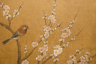 Lawrence & Scott Large Japanese-Style Custom "Sakura Garden" 8-Panel Screen