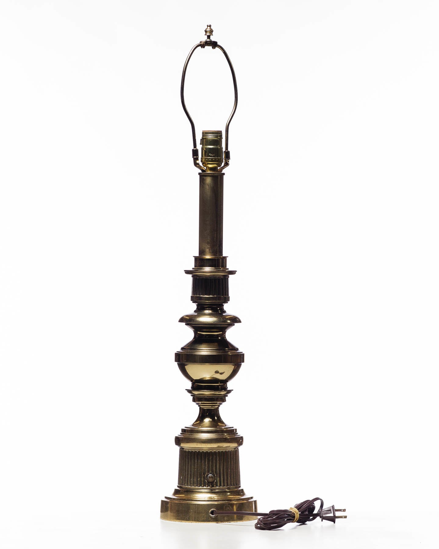Stiffel Vintage Brass Table Lamp (1950s)