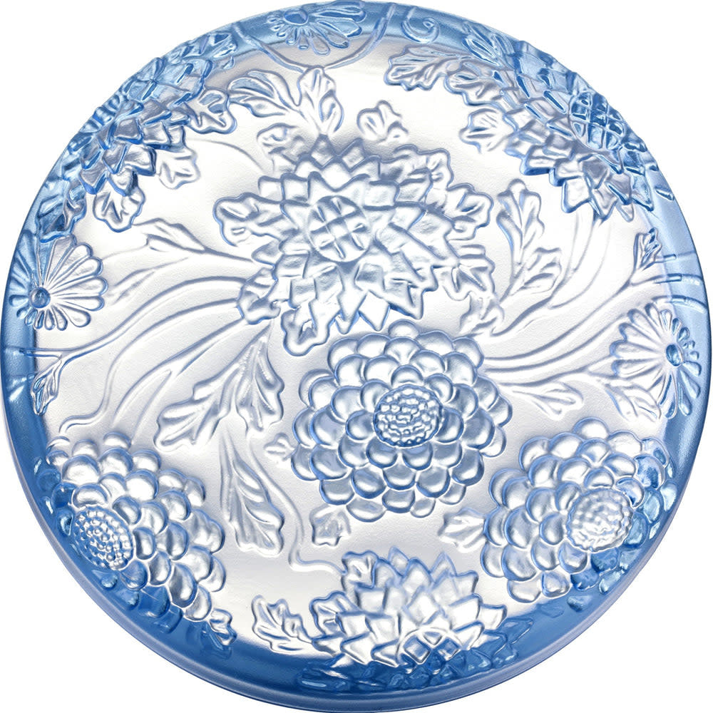 LIULI Crystal Art Crystal Jewelry Box, Lunar Treasure Chest (Medium)