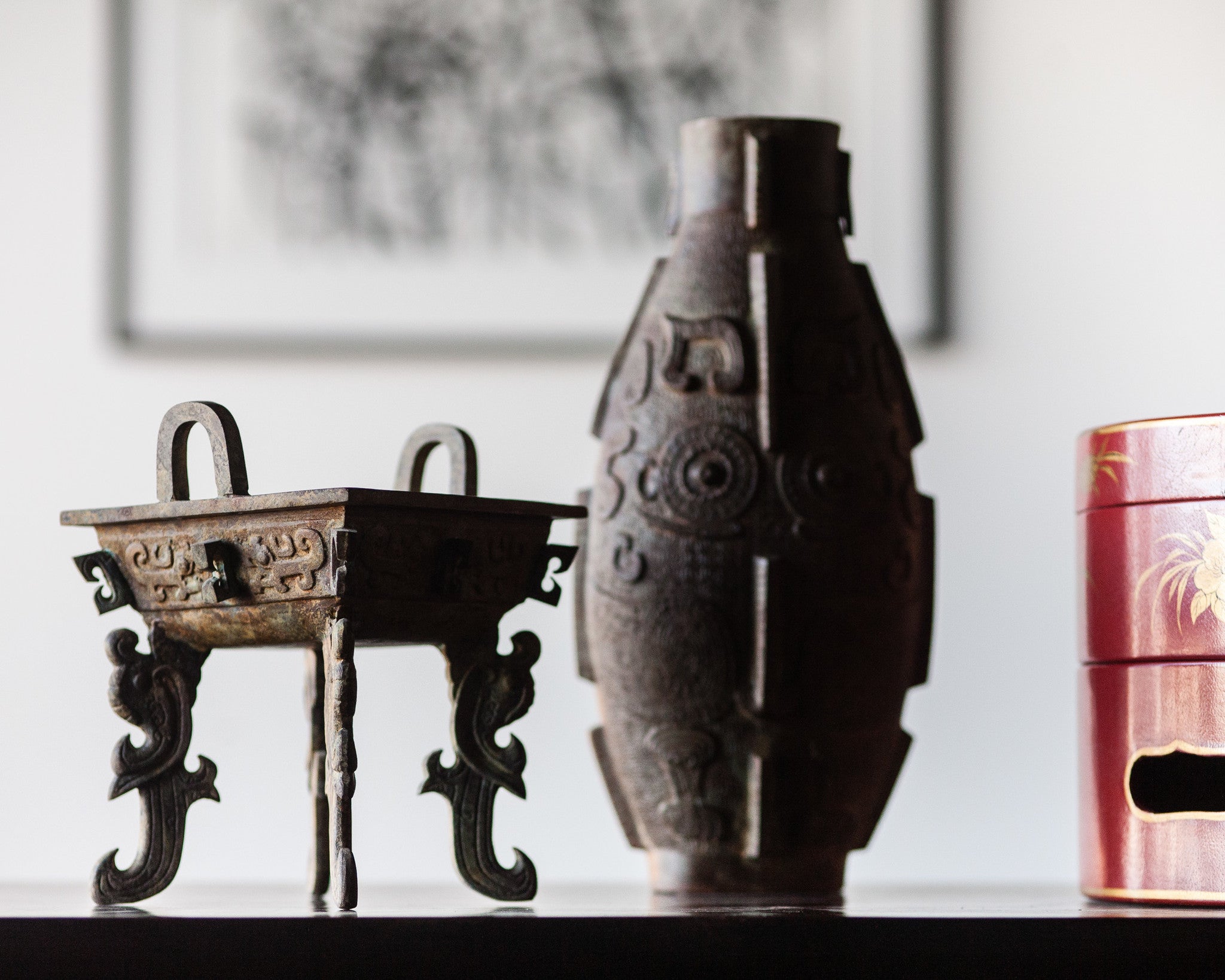 Verdigris Bronze Incense Burner