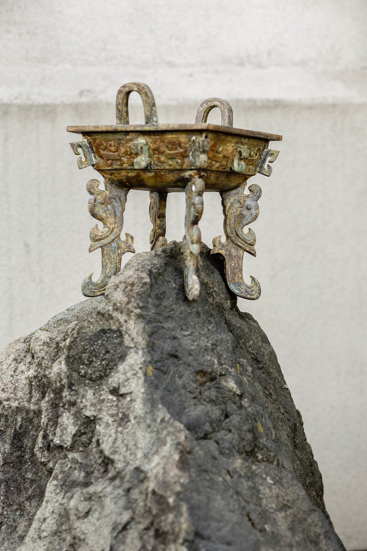 Verdigris Bronze Incense Burner