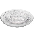 LIULI Crystal Art Crystal Plates Tableware, "Fragrant Aerial Dance" (Set of 2)