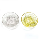 LIULI Crystal Art Crystal Saucer - "Fragrant Aerial Dance" (Set of 2pcs)