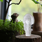 LIULI Crystal Art Crystal Buddha Figurine, "Free Mind from Knowing No Fear"