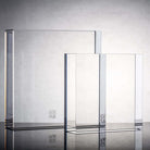 LIULI Crystal Art Acrylic Display Base with Logo Engraving 12x12x2